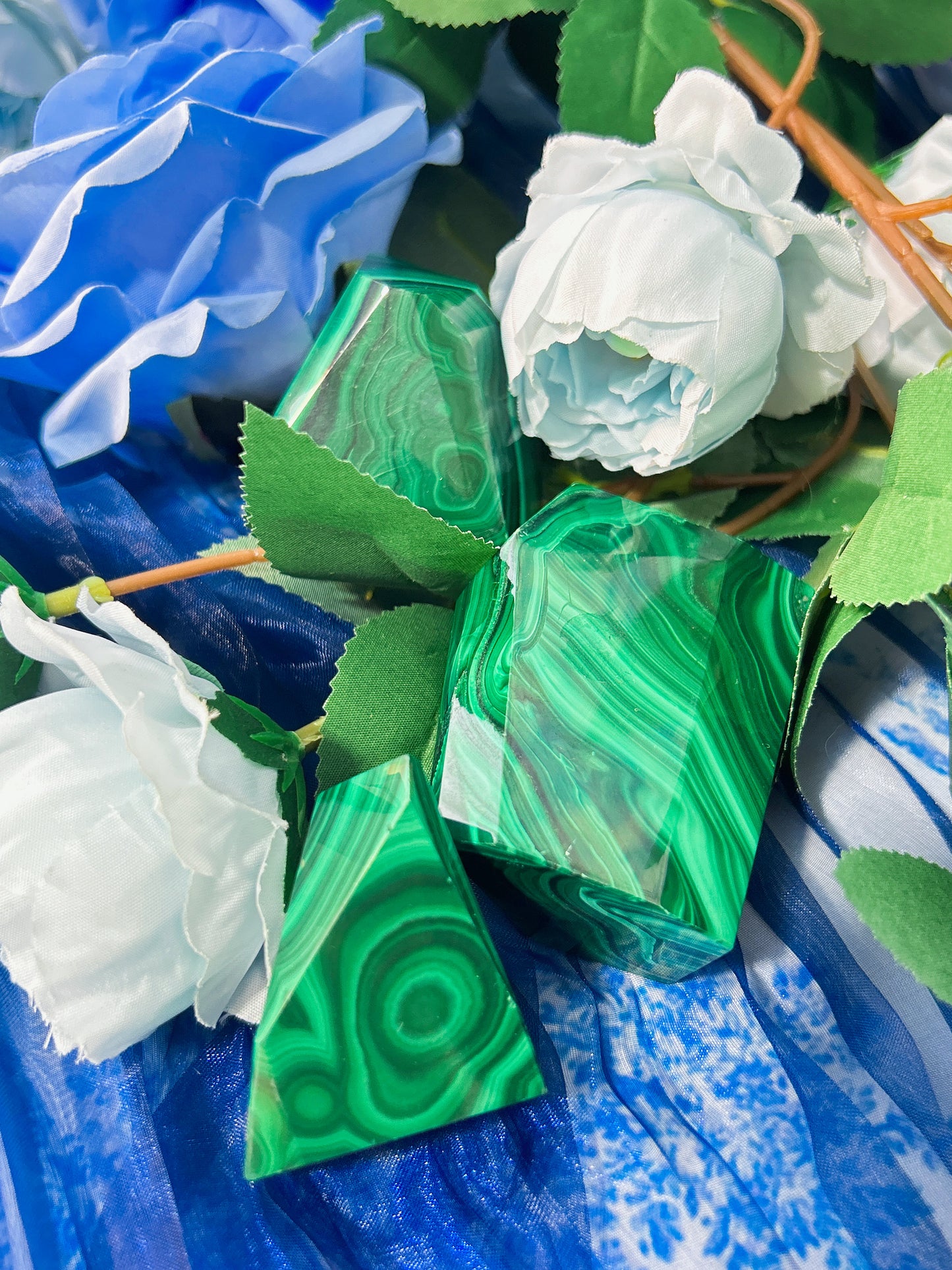 Malachite freeform