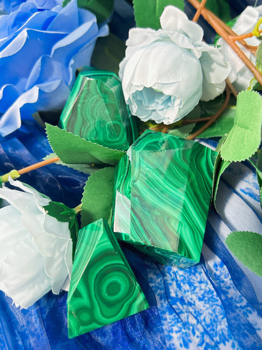 Malachite freeform
