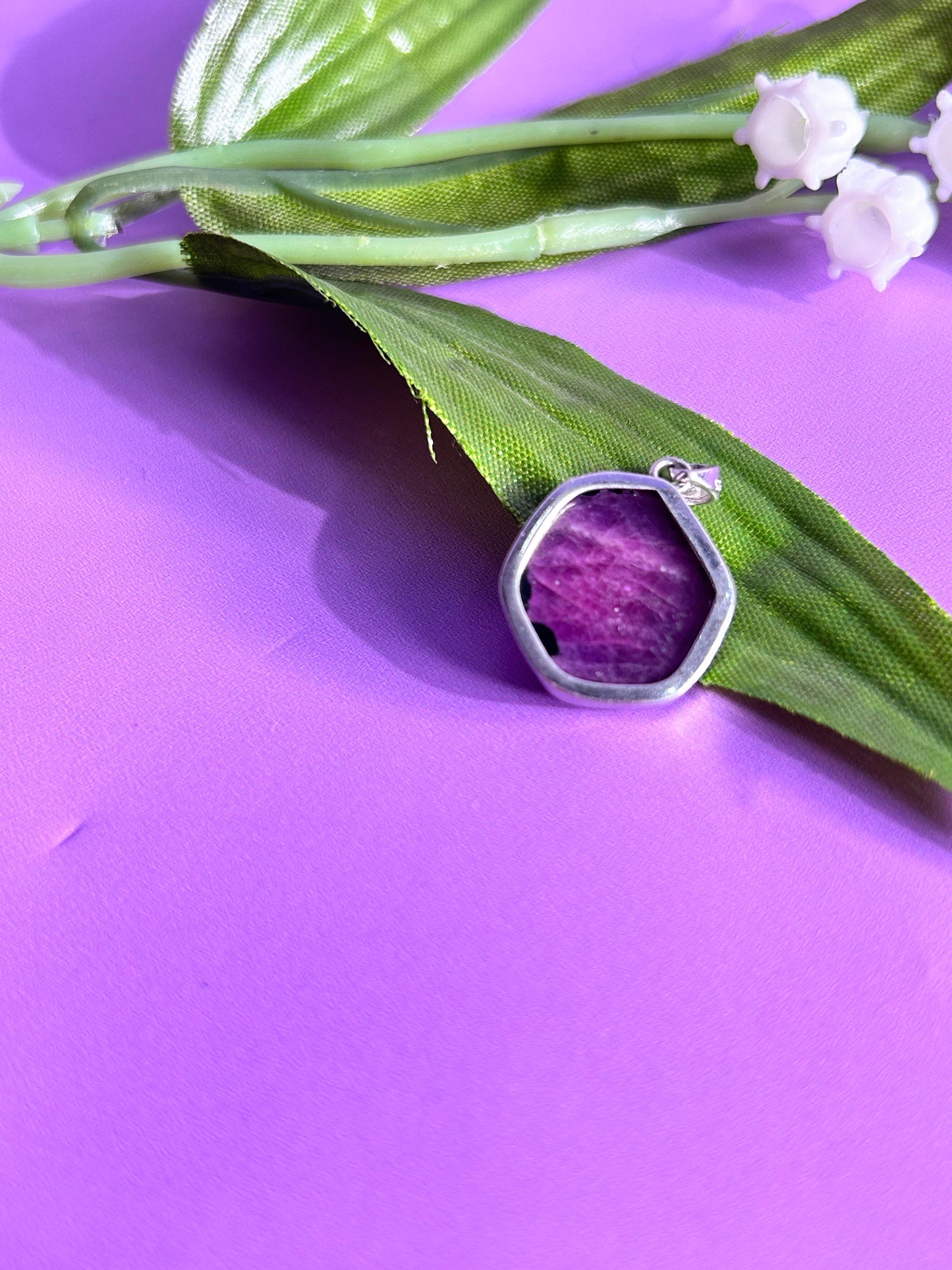 Ruby pendant