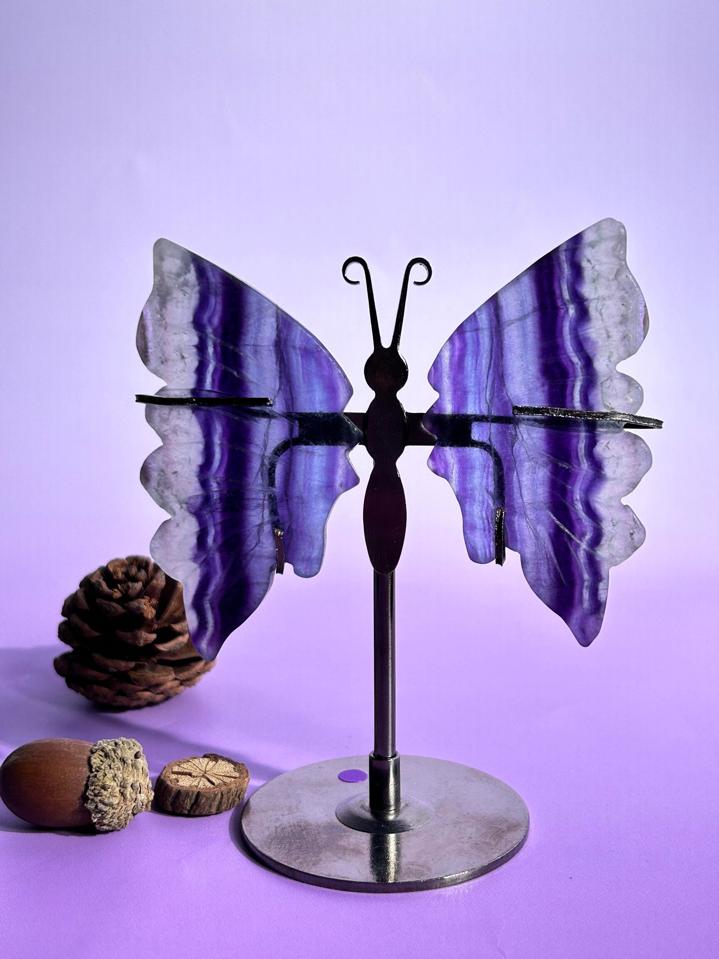 Mini fluorite butterfly