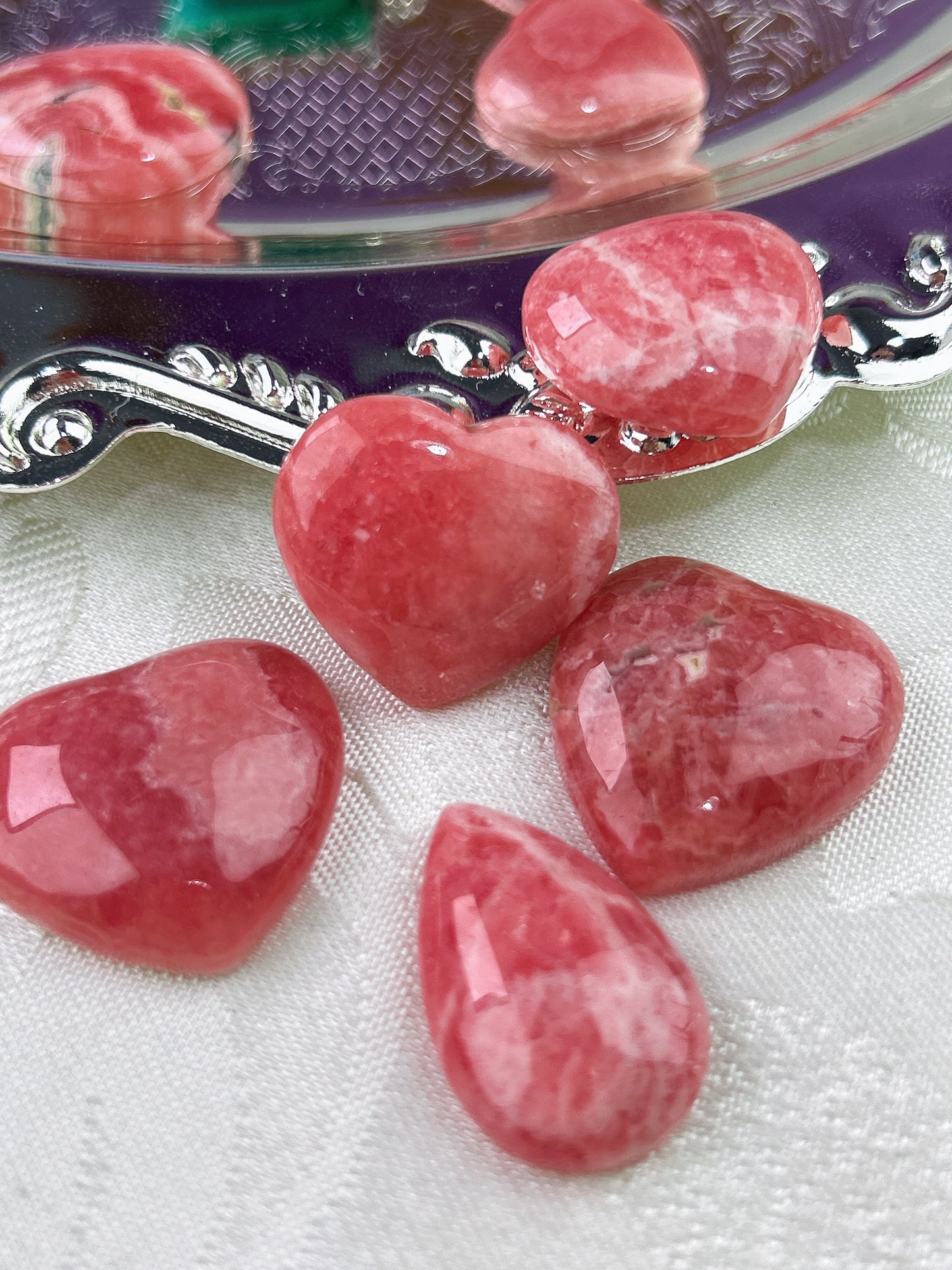 Rhodochrosite pendant