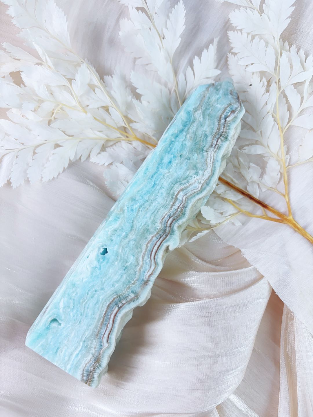 Blue Hemimorphite tower