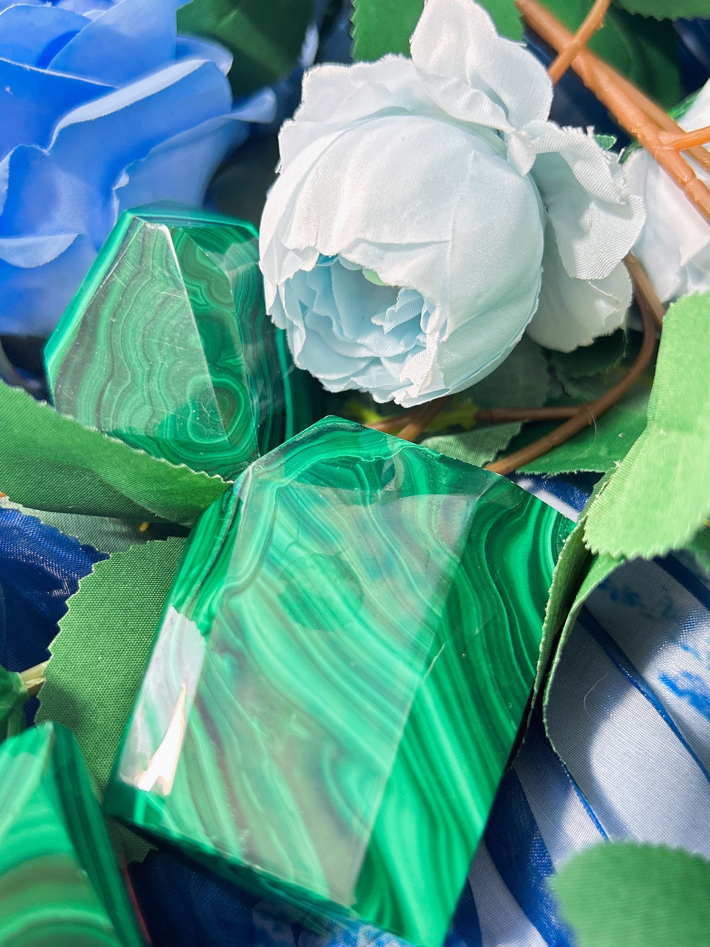 Malachite freeform