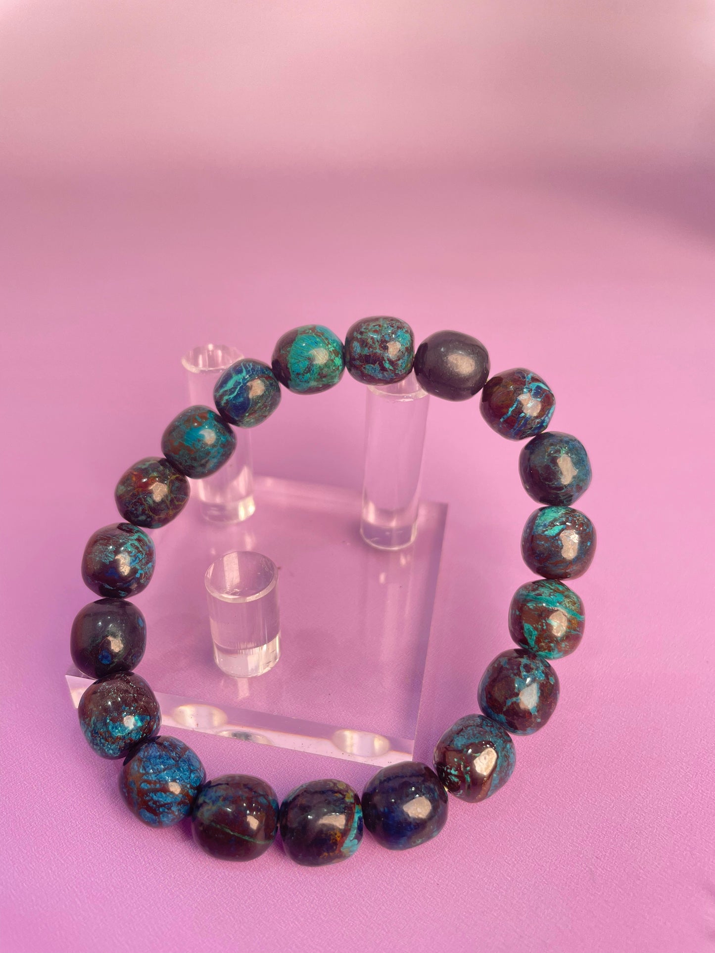 Chrysocolla & turquoise Bracelet