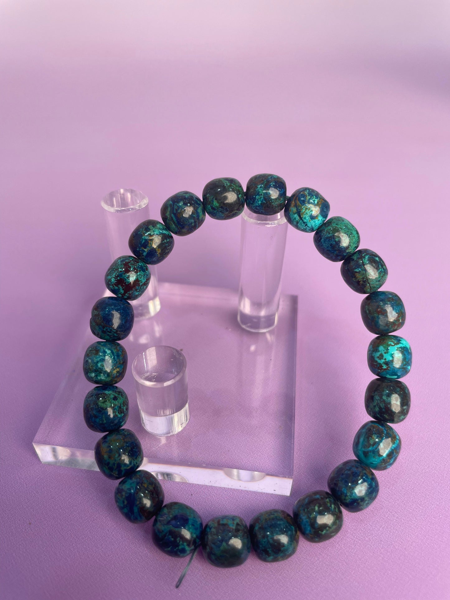 Chrysocolla & turquoise Bracelet