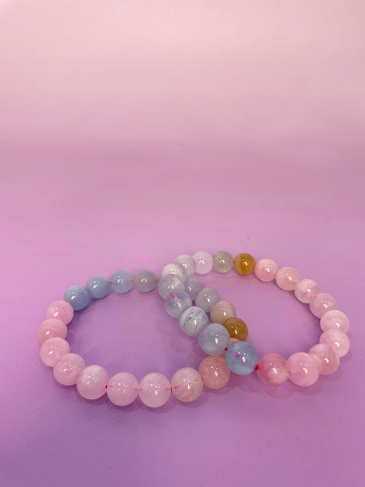 Natural Morganite Bracelet