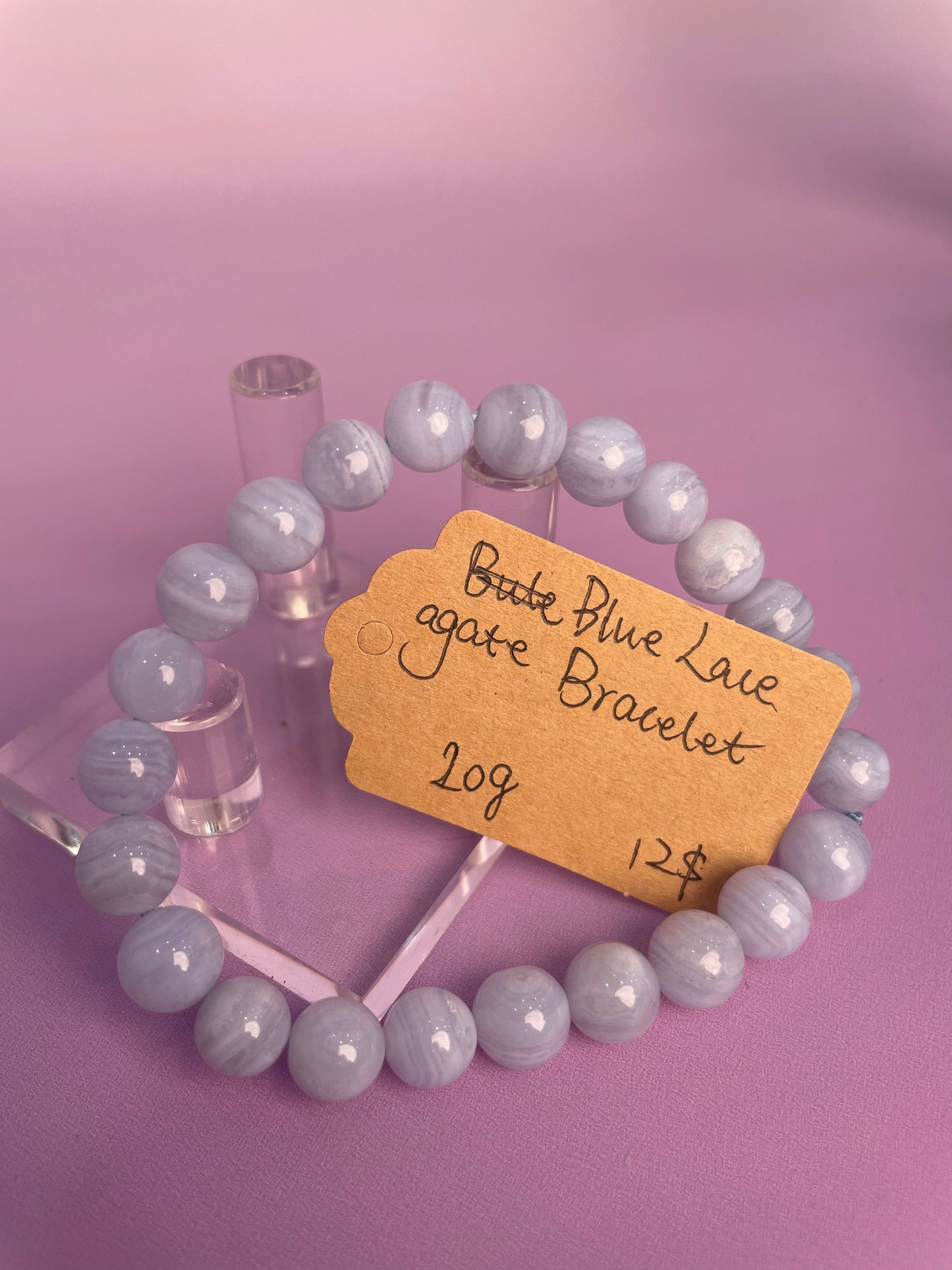 Blue Lace agate Bracelet