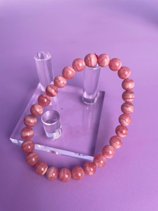 Babe Pink Rhodochrosite Bracelet