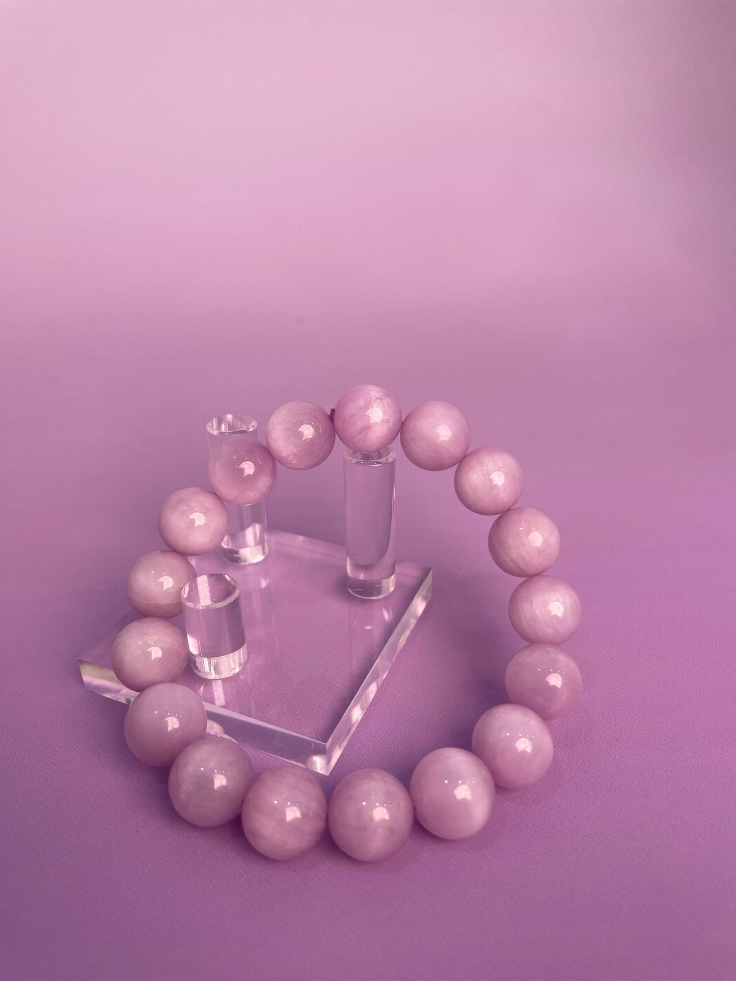 Flash Kunzite Bracelet