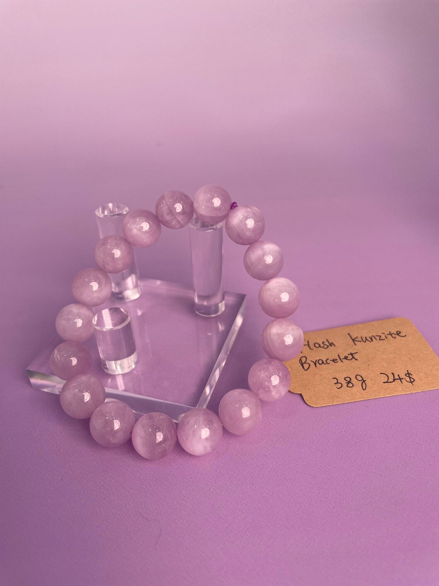 Flash Kunzite Bracelet