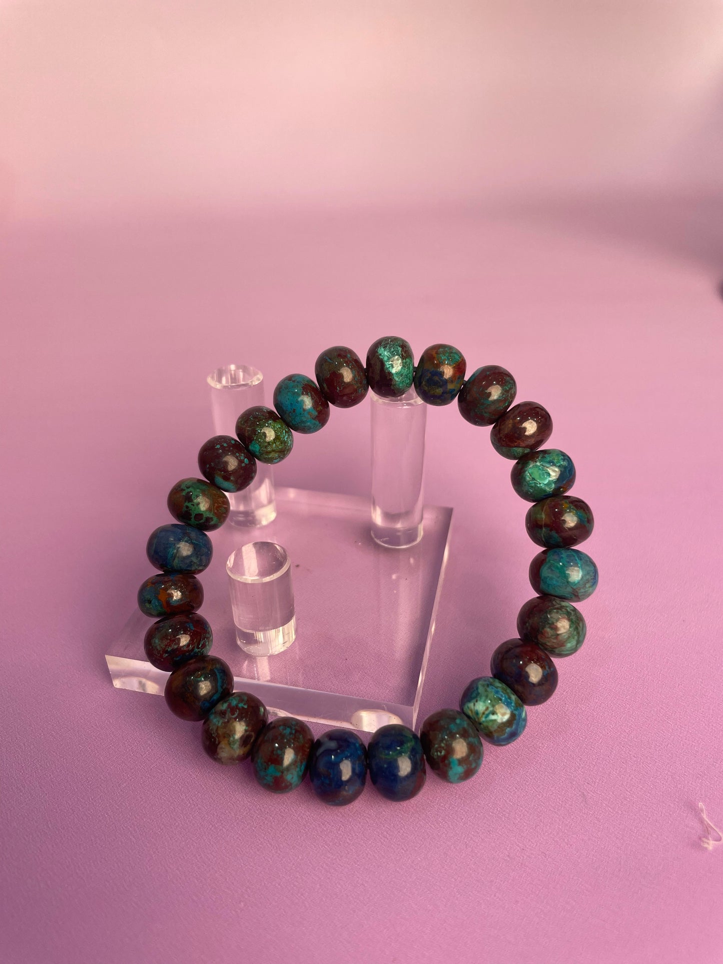 Chrysocolla & turquoise Bracelet