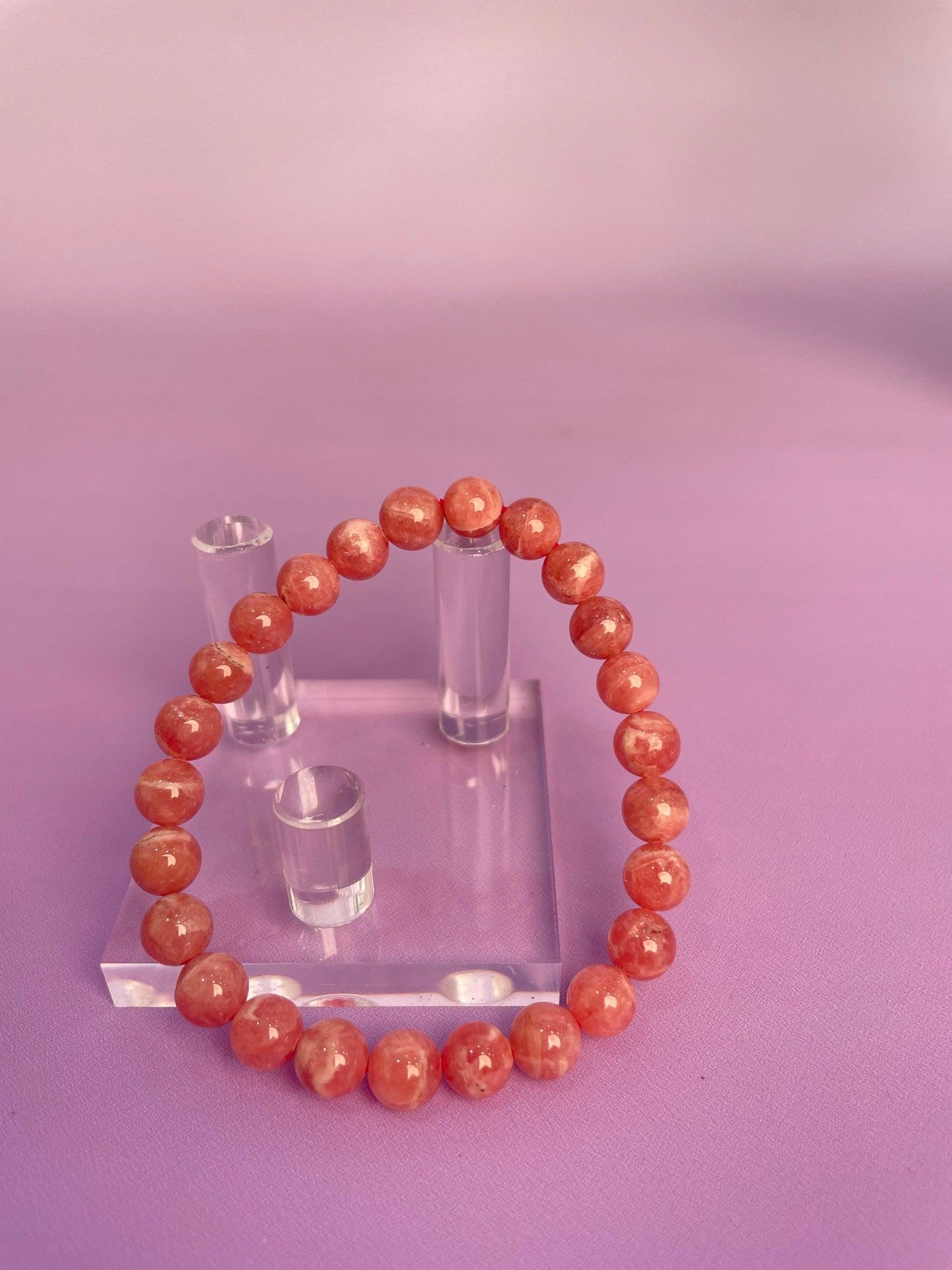 Babe Pink Rhodochrosite Bracelet